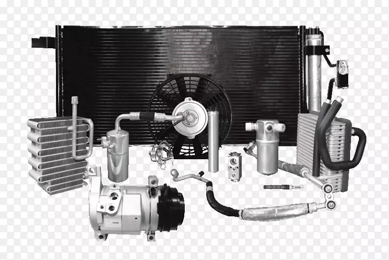 کولرگازی压缩机发动机教育IKCO Samand汽车散热器