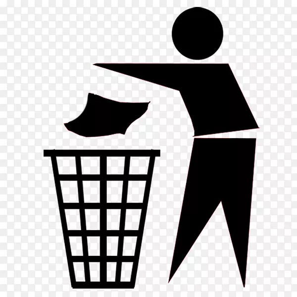 垃圾组织废物标志清洗