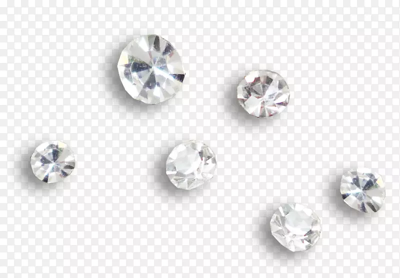 钻石首饰亮丽的耳环-钻石