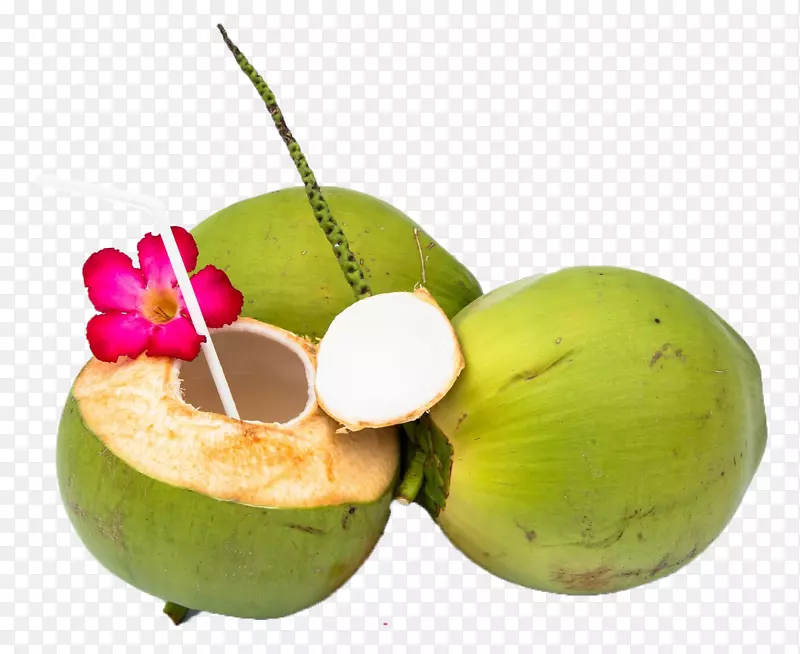 西瓜椰子水素食鸡尾酒西瓜