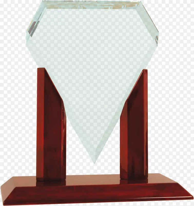 奖品协会颁发礼品玻璃奖杯