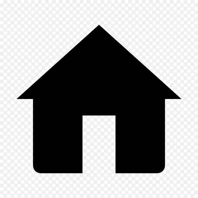 电脑图标，房屋符号，家庭刷新，免费房屋