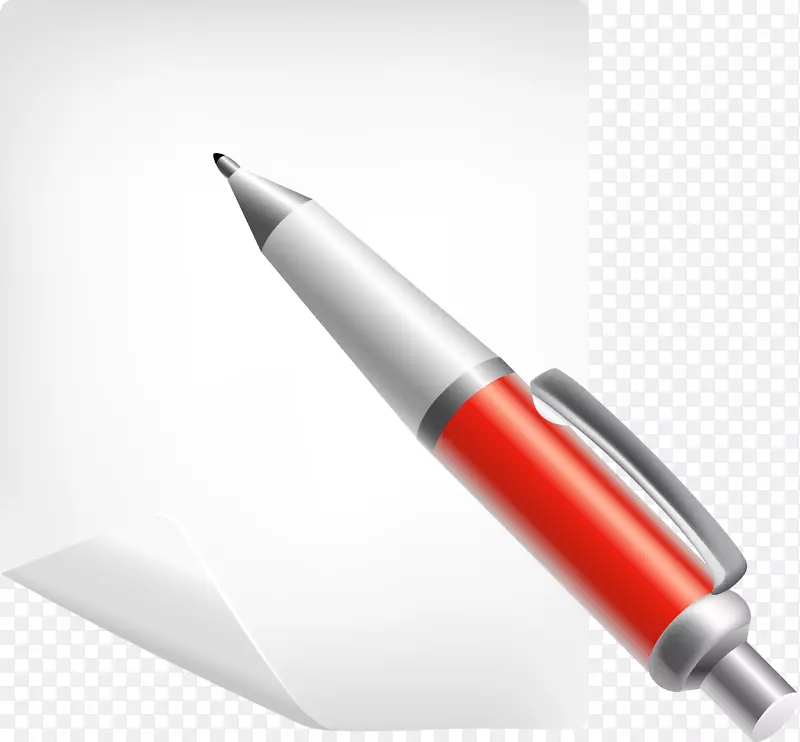 纸制圆珠笔-它的便笺夹艺术.钢笔纸