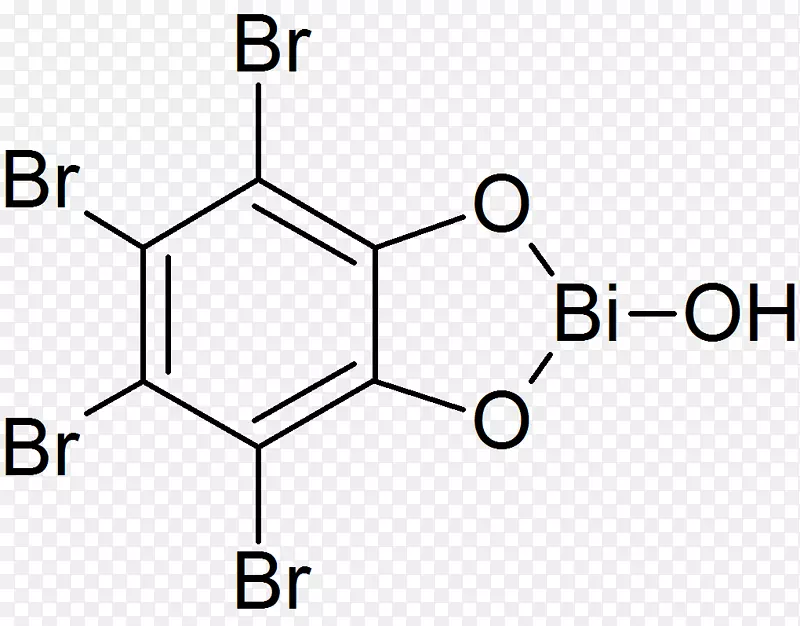 化学物质分子亚水杨酸铋化合物化学配方结构