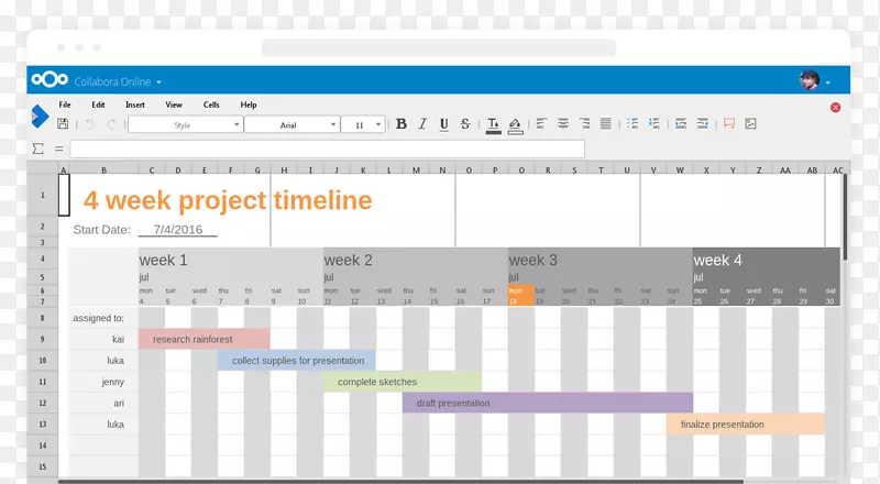 模板在线电子表格microsoft excel协作在线办公套件-ppt图表