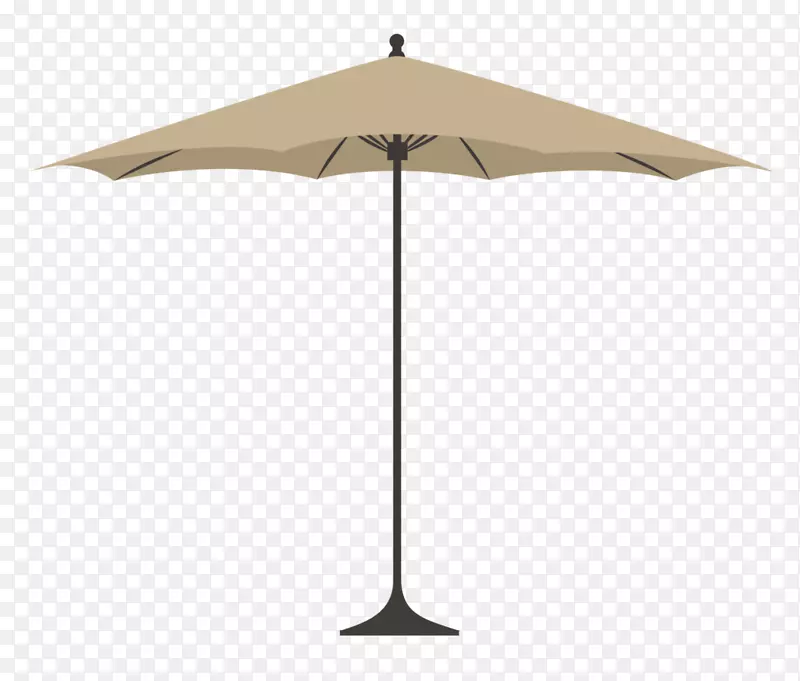 伞冠花园家具露台遮阳伞
