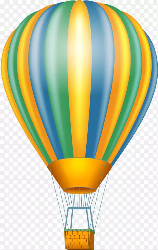 热气球节剪贴画-气球