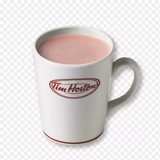 咖啡杯热巧克力提姆霍顿咖啡