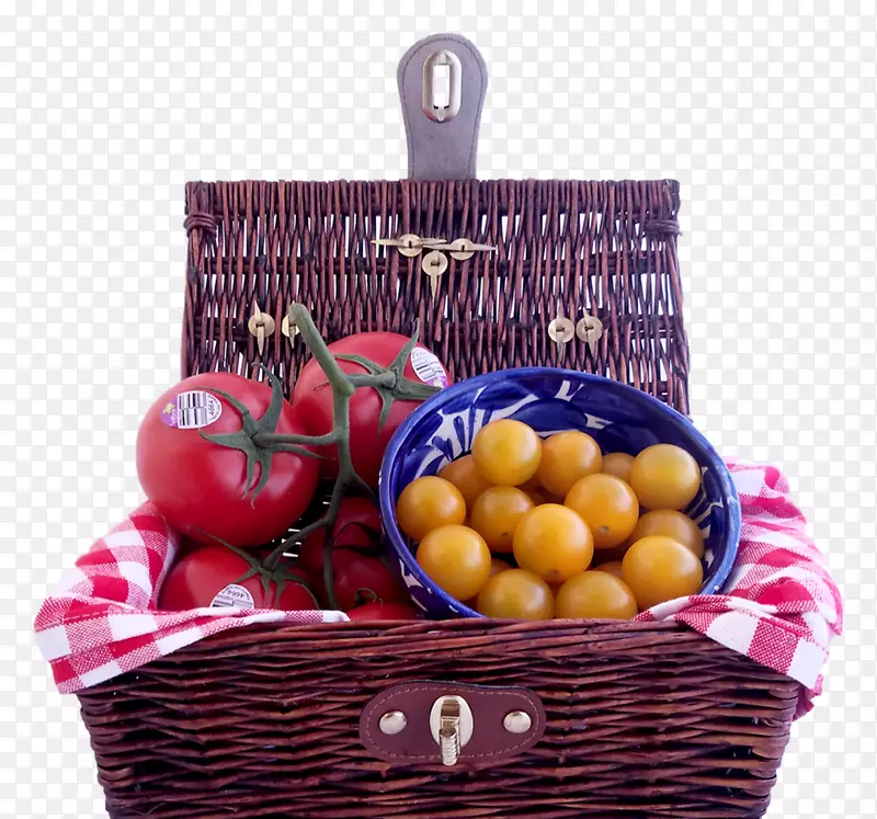 乡村农场食品礼品篮-野餐篮