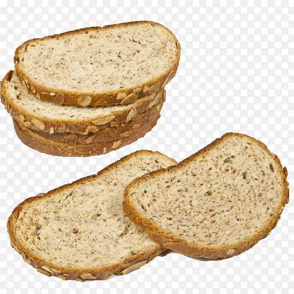 黑麦面包zwieback土司棕色面包片