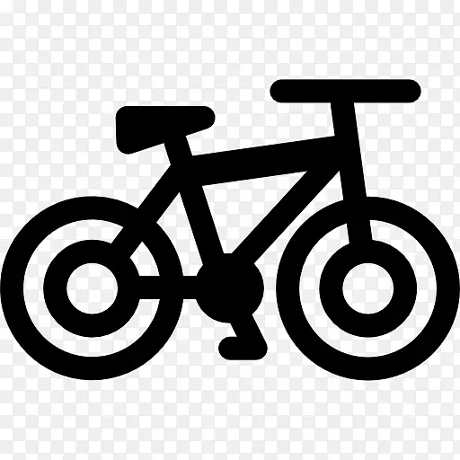 自行车车轮汽车电脑图标自行车