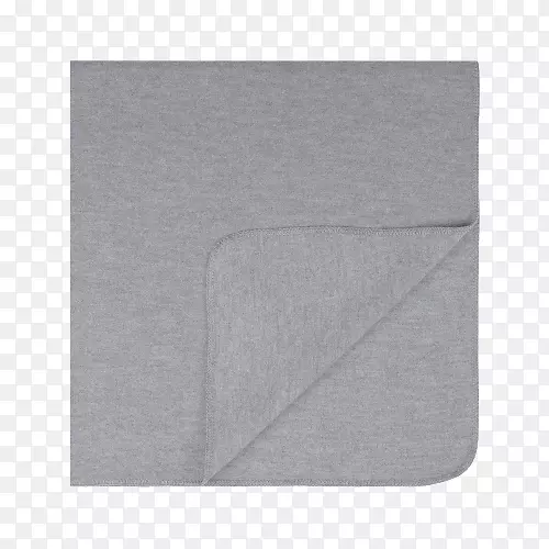 线垫角灰色材料毛毯