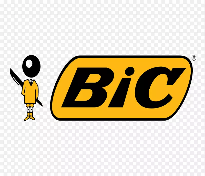Bic嵴圆珠笔徽标笔
