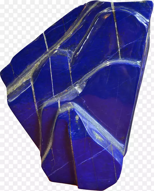 钴蓝塑料水晶窗帘