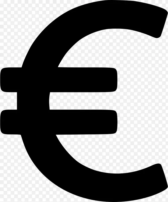 欧元符号美元符号剪贴画-欧元