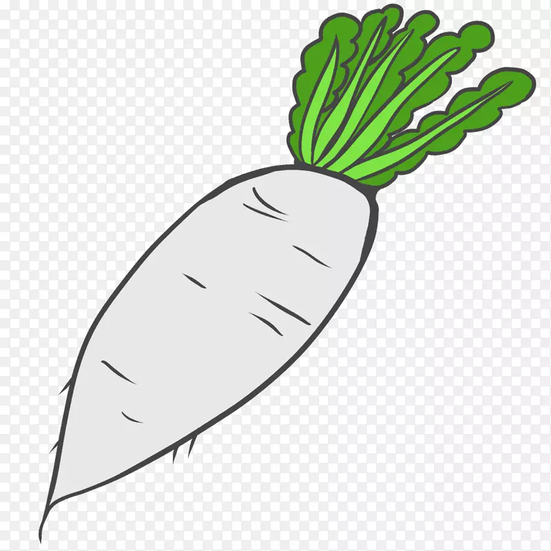 蔬菜素描台康剪贴画-蔬菜