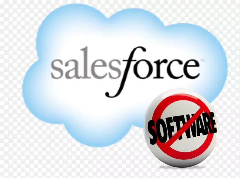 Salesforce.com组织标志公司商业-商业