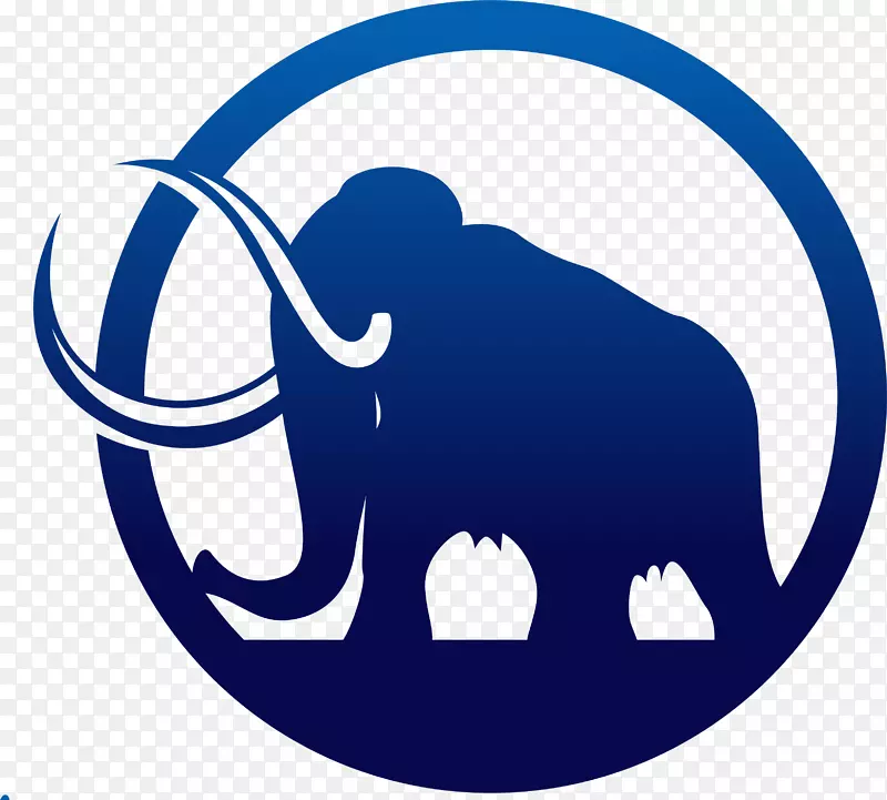 非洲象剪贴画标志-大象