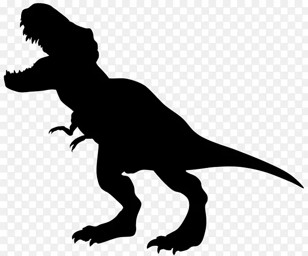 暴龙恐龙-恐龙轮廓-恐龙