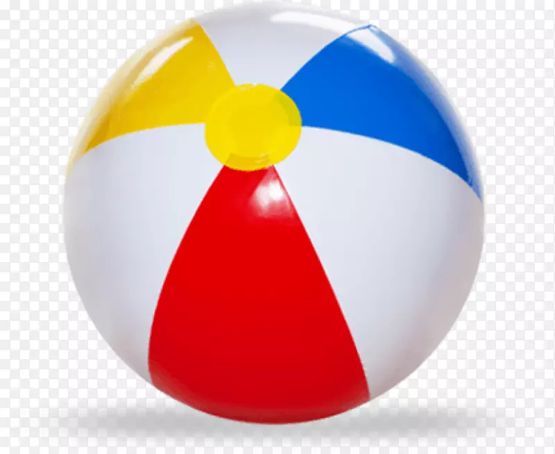 沙滩球剪贴画-白色球