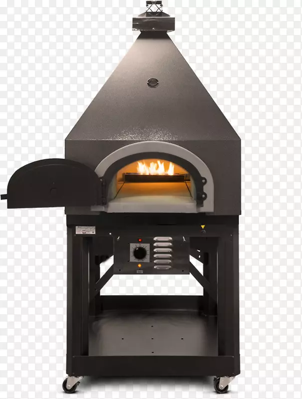 比萨饼木炉砌体烤箱烧烤比萨饼