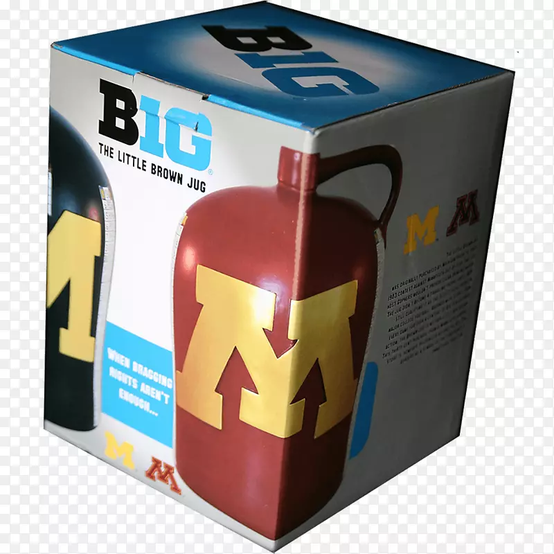 密歇根大学塑料盒-棕色盒