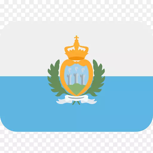 Emojipedia区域标志符号圣马力诺标志-圣马力诺