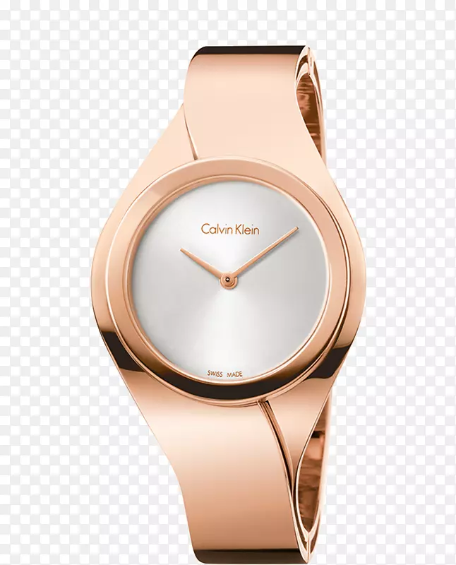Calvin Klein手表金手镯手表