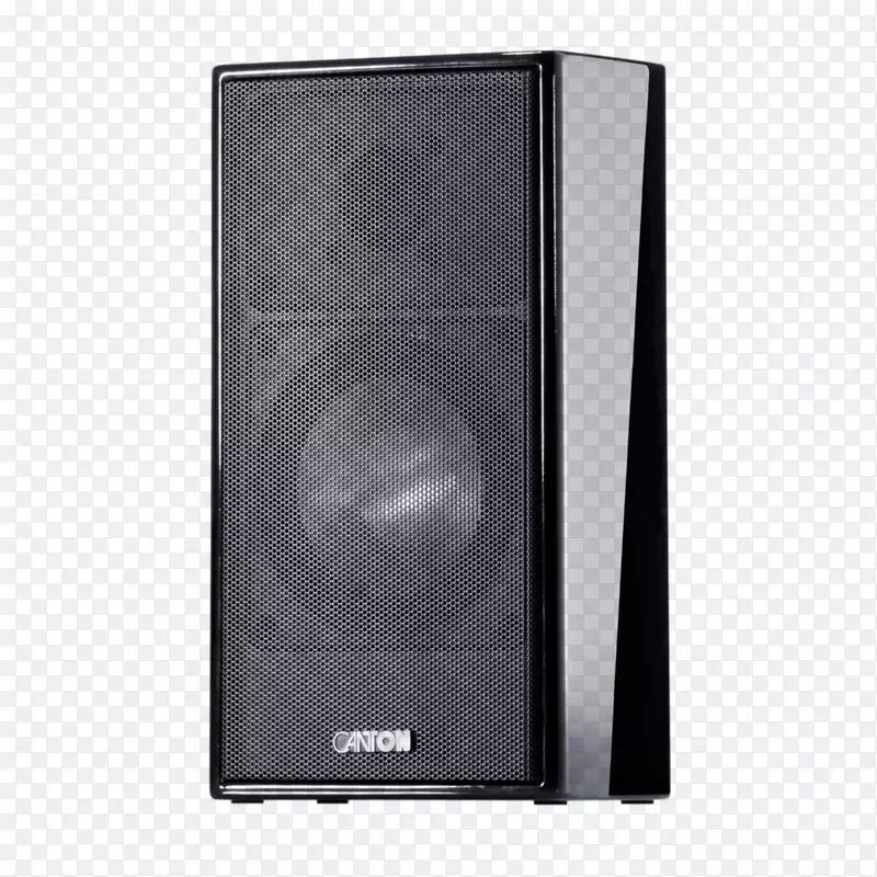 低音炮计算机扬声器电子扩音器cd-310 4“双向壁上扬声器光泽度黑色对