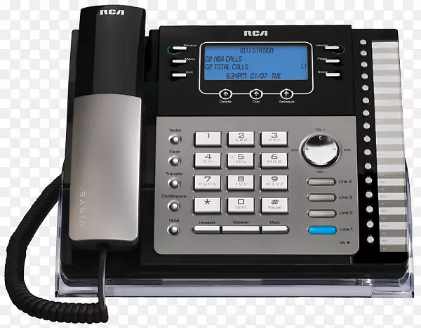 RCA访问25425re1 RCA对25424re1电话家庭和商务电话免提电话-办公电话