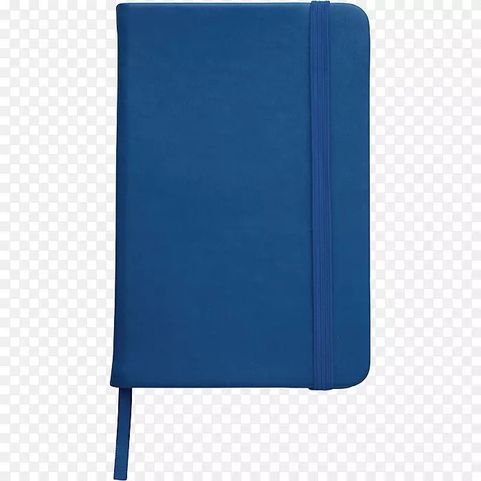 笔记本后-它注意到浅蓝色-蓝色笔记本