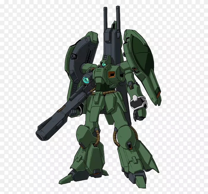 Gundam独角兽加沙ネオ·ジオンガザc-人