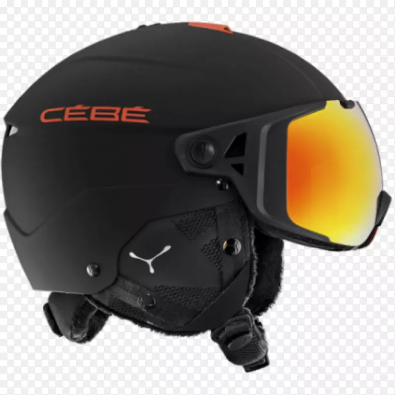 滑雪和滑雪板头盔Amazon.com cébévisor-头盔