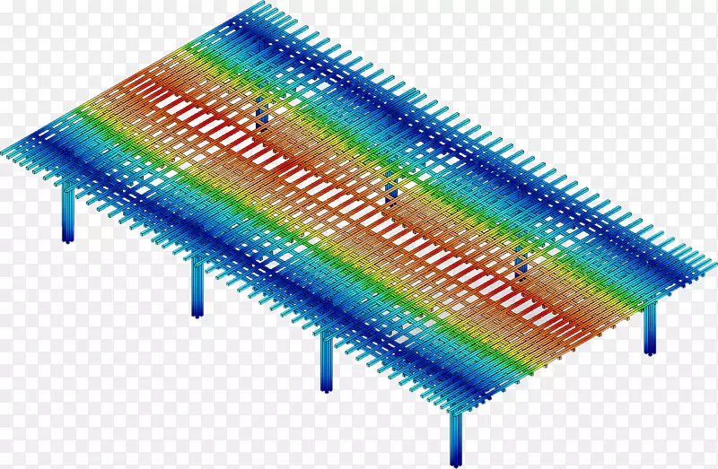 数字建模和制造建筑柱轴测投影