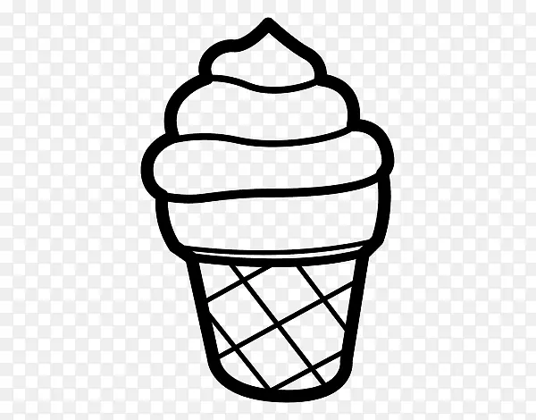 棒棒糖冰淇淋海绵蛋糕甜味着色书-棒棒糖