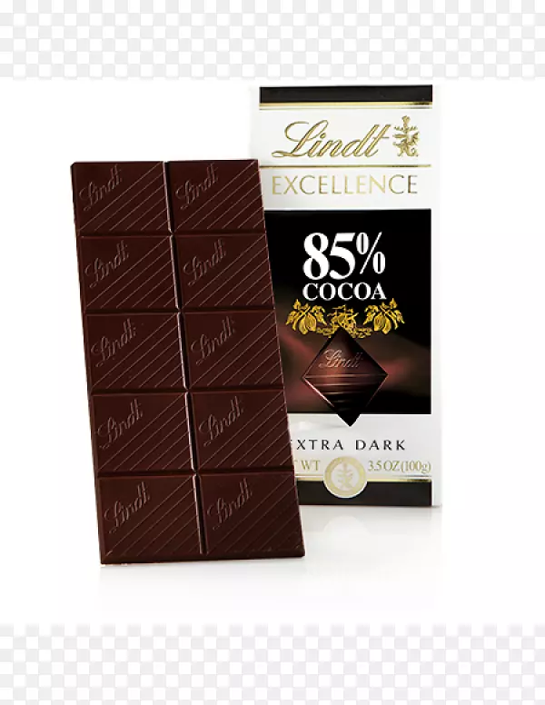 巧克力棒黑巧克力可可豆Lindt&sprüngli-巧克力