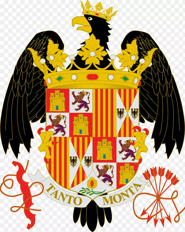 阿拉贡埃斯库多·洛斯雷耶斯·CATólicos天主教君主的卡斯蒂尔王冠-人