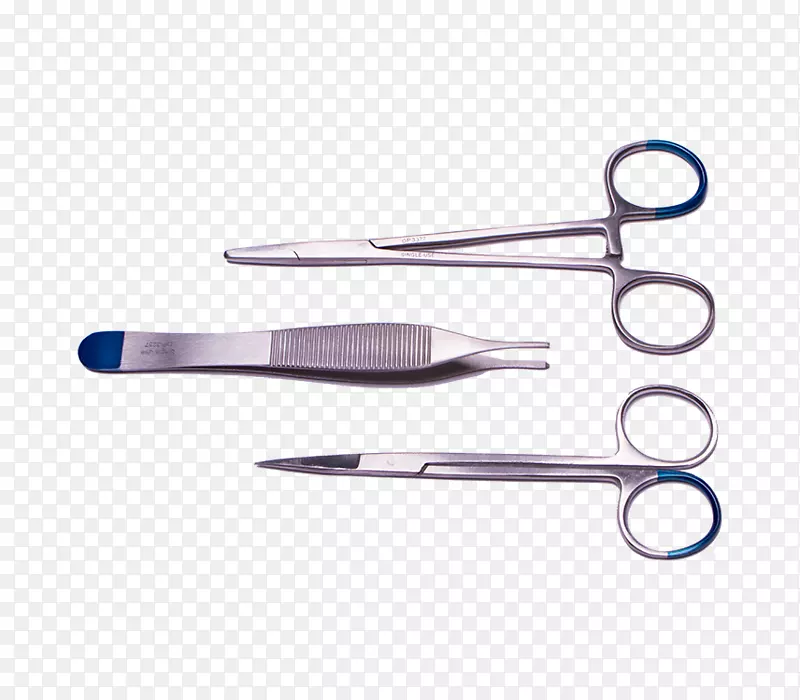 剪刀，外科缝合钳，针夹，针头盒-剪刀