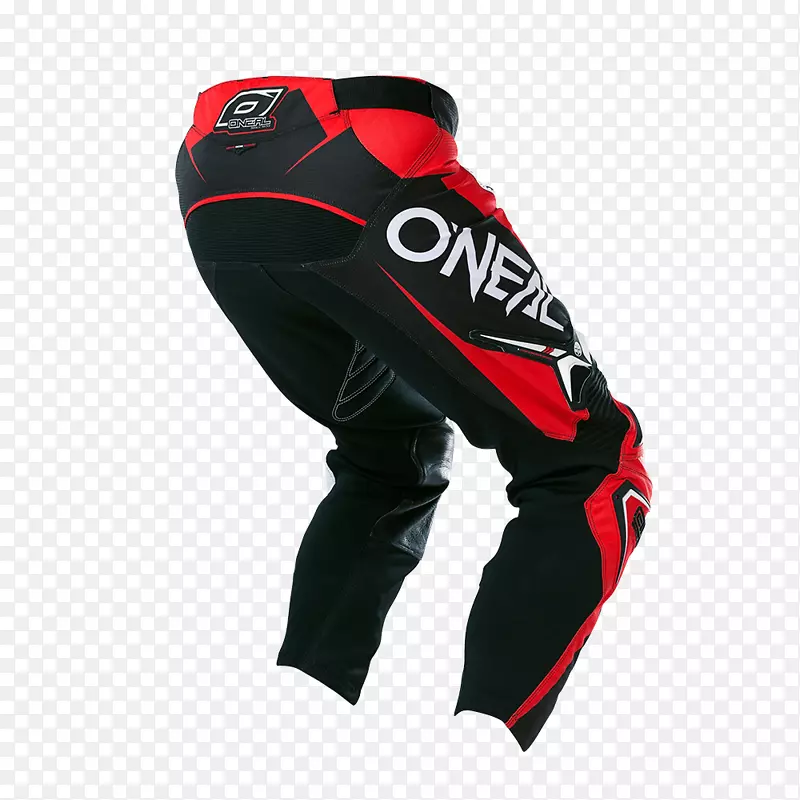 红色曲棍球保护裤及滑雪短裤白色运动衫黑色