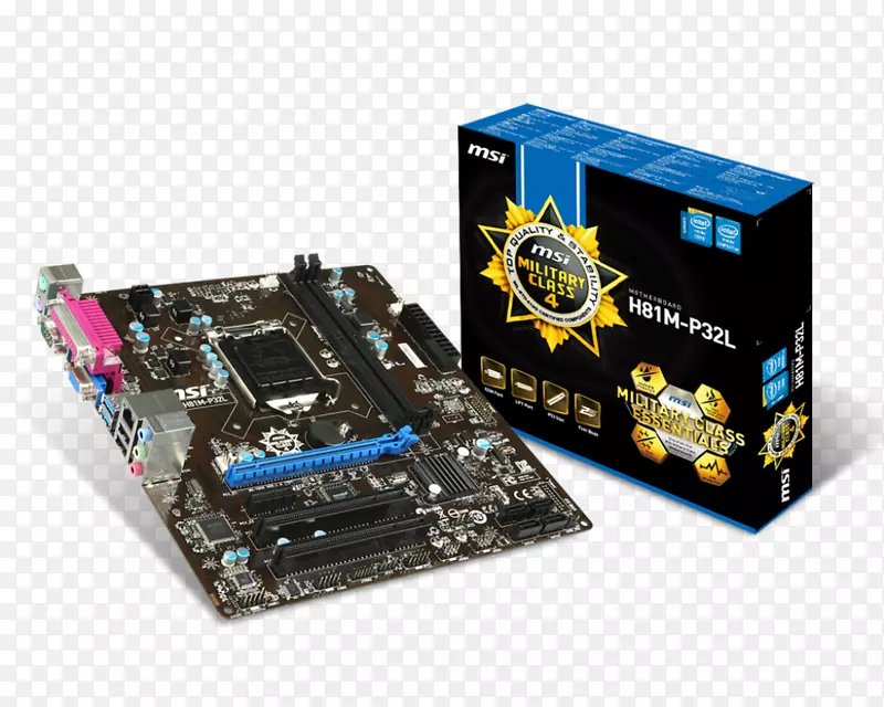 英特尔主板lga 1150 MSI lga 1151-英特尔