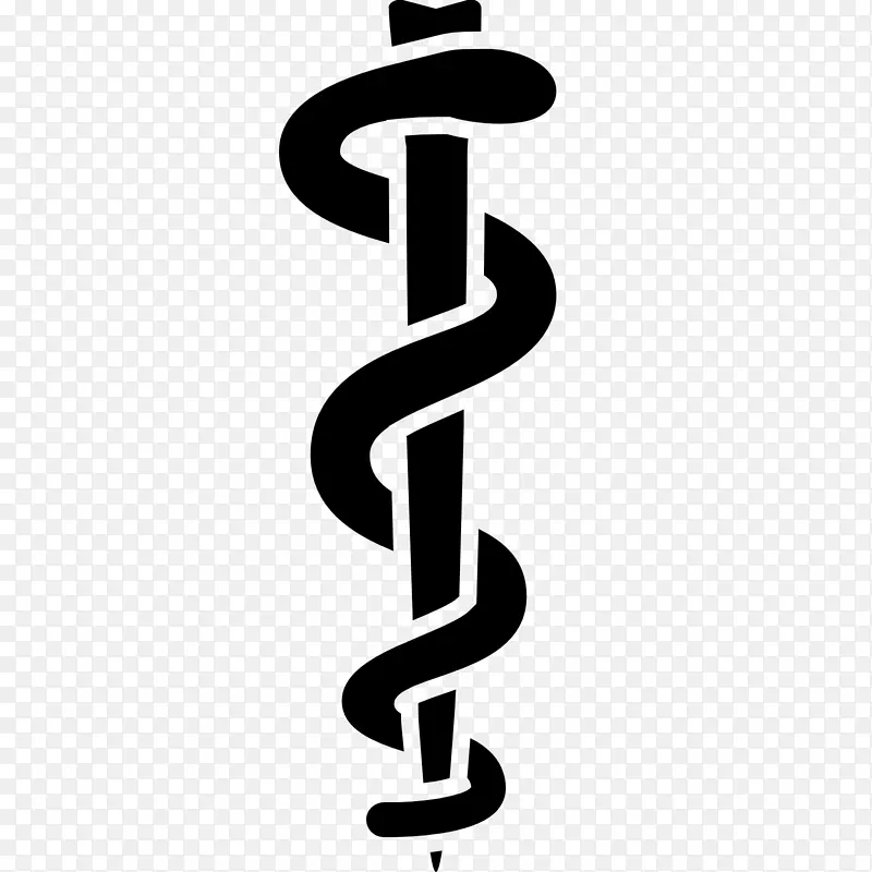 Asclepius计算机图标符号人员.医疗程序