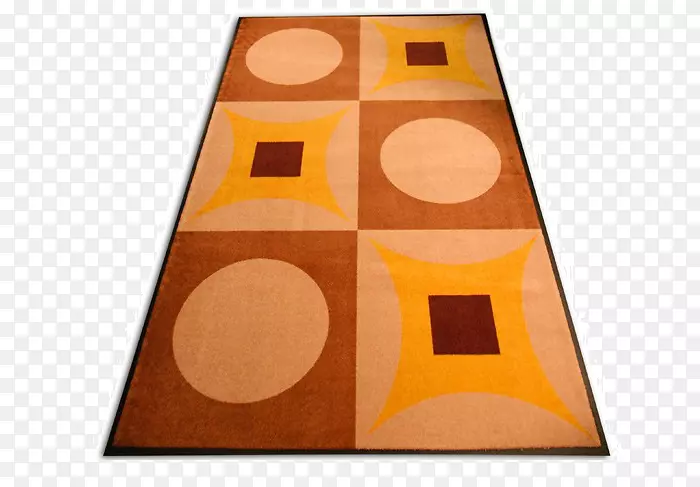 20世纪70年代地毯地板垫