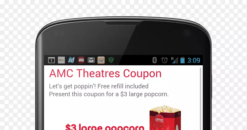 智能手机AMC影院电影院优惠券功能电话-AMC影院