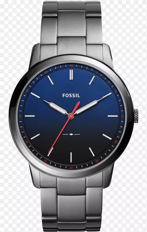 化石人是极简的化石团体手表表带模拟手表