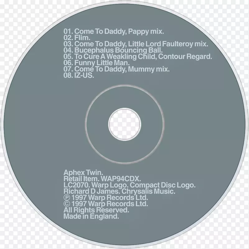 光盘品牌标签-Aphex孪生