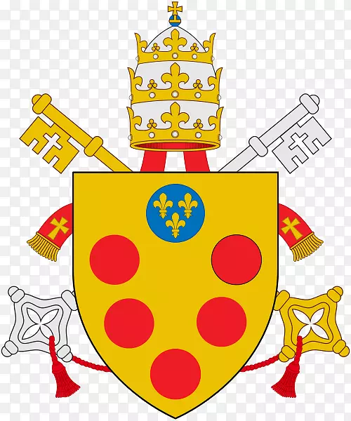 梵蒂冈城美第奇军徽宫，教皇军徽，阿伊塔·桑图-美第奇