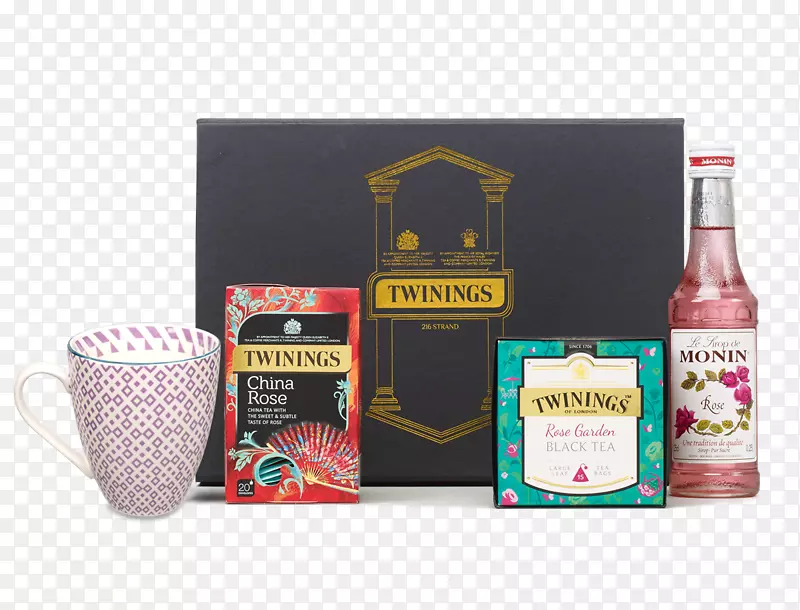 混合茶玫瑰花-玫瑰甜酒-茶盒