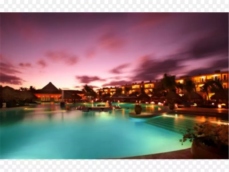 位于Paradisus Punta Cana度假村的保护区。酒店-包罗万象的度假胜地-坎纳邦