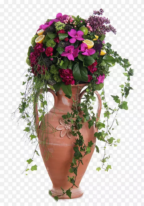 花卉设计花束花瓶切花花瓶