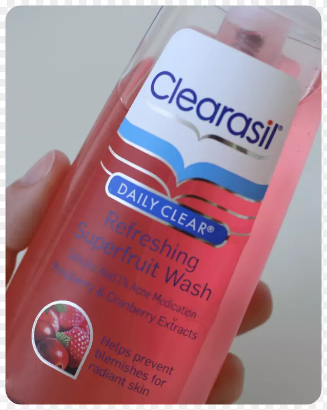 Clearasil超快作用消失治疗霜痤疮护肤-清洗水果